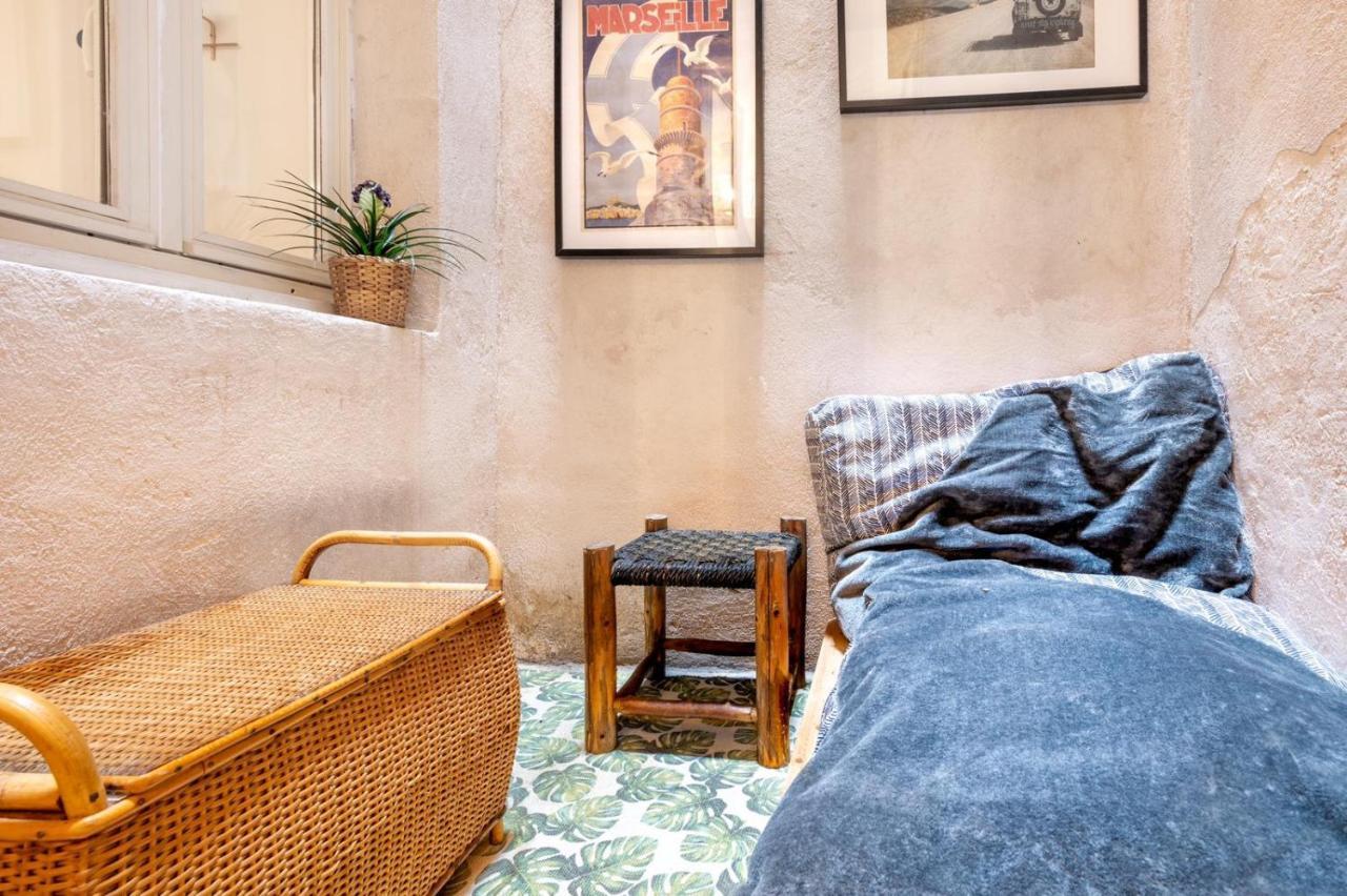 Coquet Appartement Typique Du Panier Marsylia Zewnętrze zdjęcie